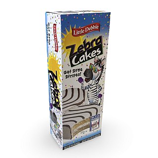Little Debbie Zebra Cakes, Large 3.1 ounce, Individually Wrapped (Pack of 6) - Specialty Snack by Fieldstone Bakery