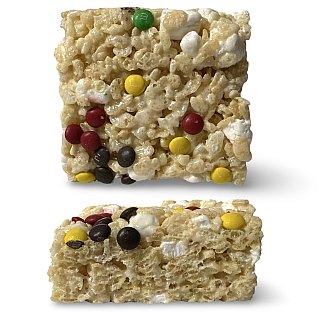 Marshmallow Crispy Treat Bars, Chocolate Candies | 6 Pack - Specialty Snack by Tribeca Curations
