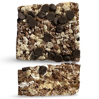 Marshmallow Crispy Treat Bars, Marshmallow Chocolate Bar | 6 Pack - Specialty Snack by Tribeca Curations