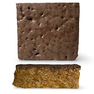 Marshmallow Crispy Treat Bars, Peanut Butter Chocolate | 6 Pack - Specialty Snack by Tribeca Curations