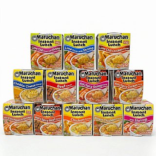 Maruchan Ramen Variety Packs – 12 Flavor Cup Noodles - Specialty Snack by Maruchan