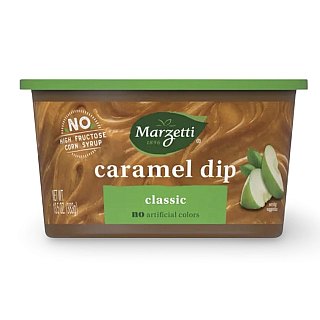 Marzetti Fruit Dips & Dessert Glazes – Caramel, 13.5 Oz Tub - Specialty Snack by Marzetti
