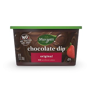 Marzetti Fruit Dips & Dessert Glazes – Chocolate 13.5 Oz Tub - Specialty Snack by Marzetti