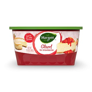 Marzetti Fruit Dips & Dessert Glazes – Strawberry Glaze, 13.5 Oz Tub - Specialty Snack by Marzetti
