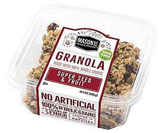 Mason Street Bakehouse, Super Seed Granola Tub, 10.5oz - Specialty Snack by Mason St. Bakehouse