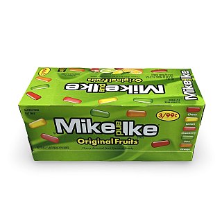 Mike & Ike Chewy Candy – 24 Count Theater Box, Original - Specialty Snack by Mike & Ike