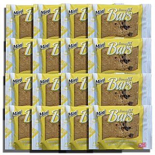 Mini Benefit Bars by Readi-Bake   1.25 Ounce | Value Pack of 16 (Banana Chocolate Chunk) - Specialty Snack by Readi-Bake