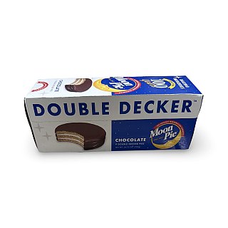 Moon Pie Double Decker Sandwich Cream Pies – 9 Pack | Chocolate - Specialty Snack by Moon Pie