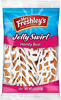 Mrs. Freshley's Jelly Swirl Honey Bun | Case of 9 - Specialty Snack by Mrs. Freshley's
