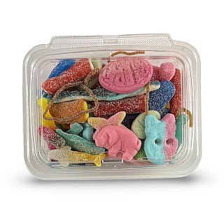 Nerds Cluster Candy Making Kit, 1 lb Imported Swedish Gummy Mix + 1 lb Nerds or Baby Nerds + Sour Ooze - Specialty Snack by Tribeca Curations