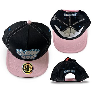 Nostalgic Blow Pop Candy Themed In Pink/Black Sport Hat, Officially Licensed, One Size Adjustable - Specialty Snack by Blow Pop