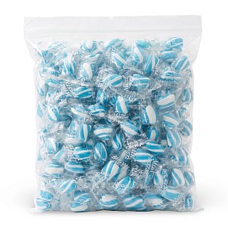 Nostalgic Hard Candy Mix 2 lb Bags, Atkinson's Mint Twist |Light Blue & White - Specialty Snack by Atkinsons