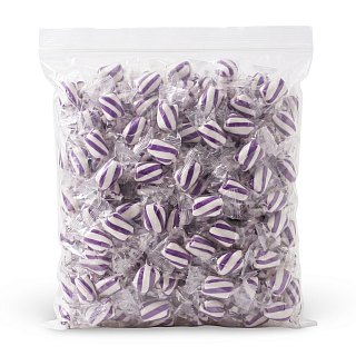 Nostalgic Hard Candy Mix 2 lb Bags, Atkinson's Mint Twist |Light Purple & White - Specialty Snack by Atkinsons