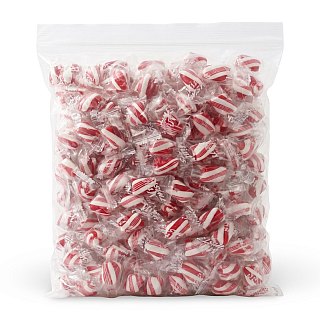 Nostalgic Hard Candy Mix 2 lb Bags, Atkinson's Mint Twist |Red & White - Specialty Snack by Atkinsons