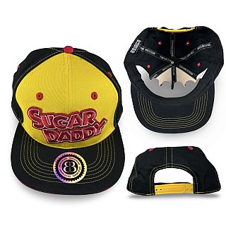 Nostalgic Sugar Daddy Candy Themed Sport Hat, Officially Licensed, One Size Adjustable - Specialty Snack by Sugar Daddy