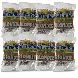 Nostalgic Whole Grain School Mini Loaf Cakes – 8 Pack | Muffintown- Blondie - Specialty Snack by Tribeca Curations
