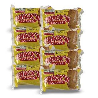 Nostalgic Whole Grain School Mini Loaf Cakes – 8 Pack | Muffintown- Blueberry - Specialty Snack by Tribeca Curations