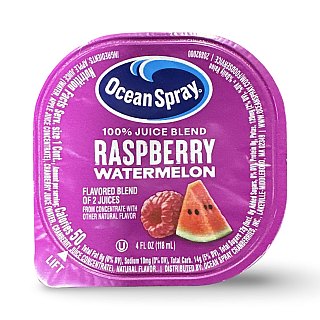Ocean Spray Fruit Juice Individual Cups Raspberry Watermelon 100% Juice,  24 Cups - Specialty Snack by Ocean Spray