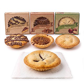 Old Fashioned 4" Mini Snack Pies, 8 Pack, 4 oz Baked Fruit Pies, Choose Cherry, Apple & More - Specialty Snack by Rise Baking Company