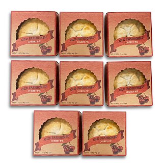 Old Fashioned 4" Mini Snack Pies, 8 Pack | Cherry - Specialty Snack by Table Talk