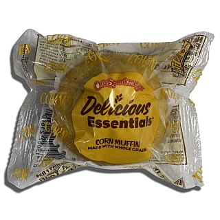 Otis Spunkmeyer Delicious Essentials Individually Wrapped Corn Muffins, 12 Pack - Specialty Snack by Otis Spunkmeyer
