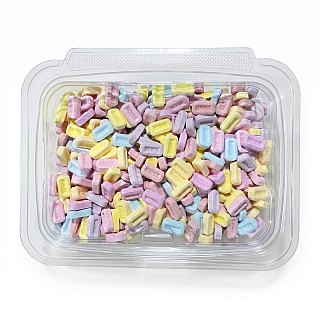 Pez Nostalgic No Artificial Colors Flavors Mega-Mix Candy Fruit Tablets Unwrapped, 1 Lb Tub - Specialty Snack by Pez