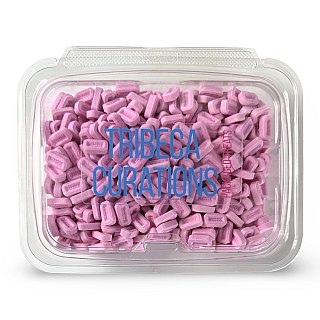 Pez Nostalgic Raspberry Candy Fruit Tablets Unwrapped, 1 Lb Tub - Specialty Snack by Pez