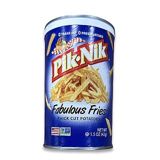 Pik Nik Nostalgic Shoestring Potato Sticks, Fabulous, 10 Total - Specialty Snack by Pik-Nik