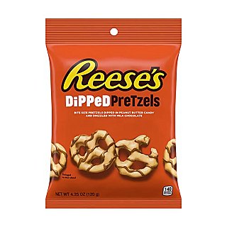 Reese's Dipped Pretzels 4.25 Ounces - Specialty Snack by Hershey's