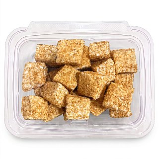 Small Batch Gooey Melt In Your Mouth Marshmallows, 6 oz Tub | Toasted Coconut - Specialty Snack by Carlotta's Bakery