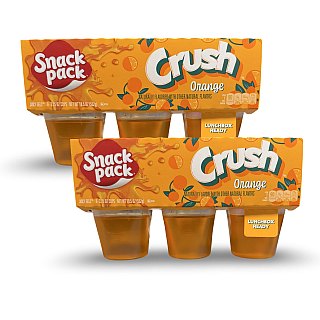 Snack Pack Special Edition Pudding Cups 12 Pack | Crush Orange Soda - Specialty Snack by Snack Pack