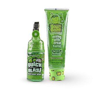 Sour Candy 2-Pack Variety | Build Your Own Assortment, Sour Green Apple  Quick Blast and Sour Ooze - Specialty Snack by Tribeca Curations