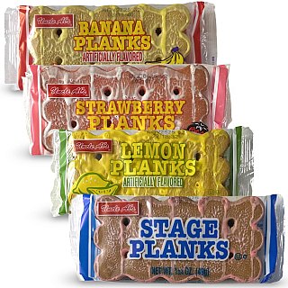 Stage Planks Ultimate Variety Pack   | Includes Old Fashioned, Lemon, Banana, and Strawberry | 12 Bars - Specialty Snack by Carlotta's Bakery