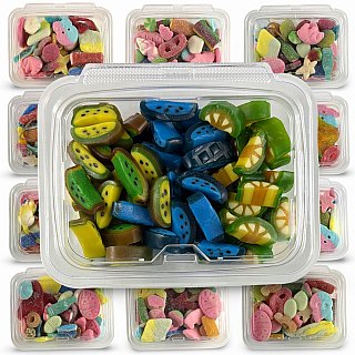 Swedish Candy Mix 1 lb Authentic Imported Pick & Mix | Licorice Fruit Slices - Specialty Snack by TRIBECA CURATIONS