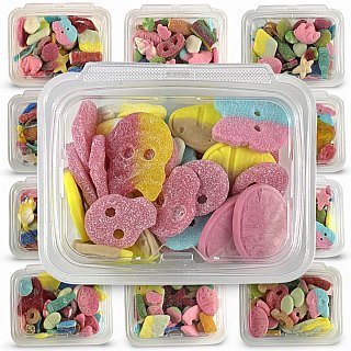 Swedish Candy Mix 1 lb Authentic Imported Pick & Mix | Skulls and Shapes Swedish Candy Mix - Specialty Snack by TRIBECA CURATIONS