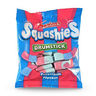 Swizzels Squashies Drumstick Imported Candy – 100 g Bag | Bubblegum - Specialty Snack by Swizzles
