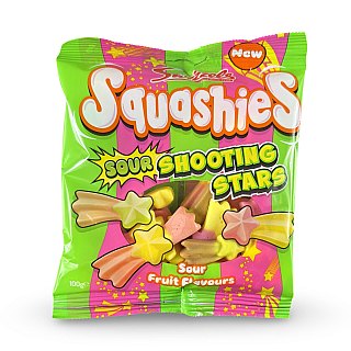 Swizzels Squashies Drumstick Imported Candy – 100 g Bag | Sour Shooting Stars - Specialty Snack by Squashies