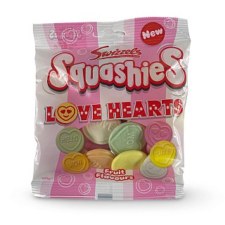 Swizzels Squashies Drumstick Imported Candy – 100 g Bag | Love Hearts - Specialty Snack by Squashies
