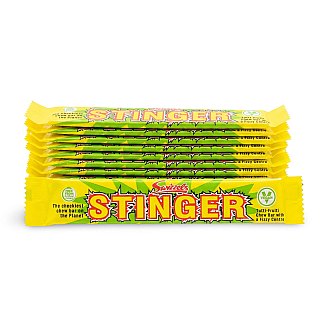 Swizzels Stinger UK Imported Candy | Chewy Fizzy Bars, 10  Pack - Specialty Snack by Squashies