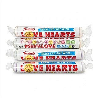 Swizzels UK Imported Candy | Love Hearts 39g (4 Pack) - Specialty Snack by Swizzles