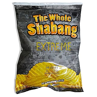 The Whole Shabang Potato Chips by Moon Lodge   | 1.5 Oz | Extreme | Pack of 12 - Specialty Snack by Moon Lodge