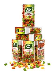 Tic Tac 100 Count Mint Packs – 6 Pack Bundle (600 Total Mints) | Fruit Adventure - Specialty Snack by Tic Tac