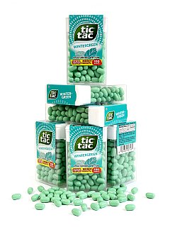 Tic Tac 100 Count Mint Packs – 6 Pack Bundle (600 Total Mints) | Wintergreen - Specialty Snack by Tic Tac