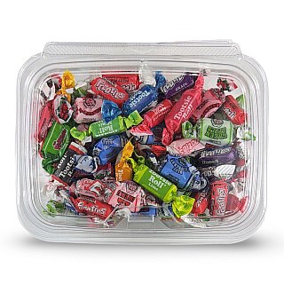Tootsie Frooties, Tootsie Rolls, Fruit Chews – 12 oz Tub | Frooties, Tootsie Rolls & Chews, and Albert's Chews Variety - Specialty Snack by Tootsie Roll