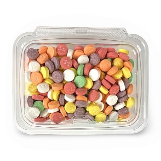 Tootsie Tarts, Nostalgic Childhood Candy, Assorted Flavors, 1 lb Tub - Specialty Snack by Tootsie Roll