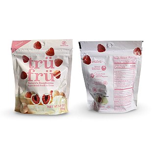 Tru Fru Chocolate & Creme Covered Hyper-Dried Fresh Fruit 6 Flavor Variety Pack - Specialty Snack by Tru Fru