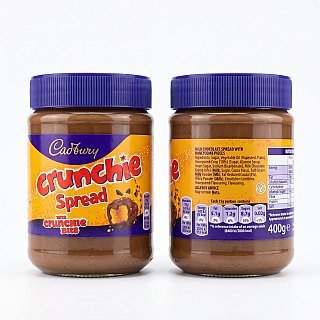 UK Imported Chocolate Spreads in Glass Jars | Cadbury Crunchie - Specialty Snack by Cadbury