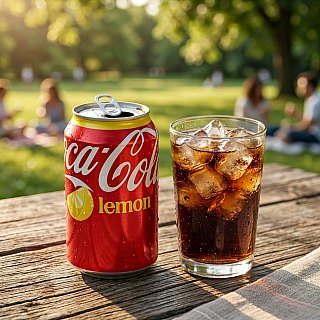 UK Imported Limited Edition Flavored Sodas, 4 Can Pack Choose Flavor (Coke Lemon, Fanta Fruit Twist, Pineapple & Grapefruit) - Specialty Snack by Fanta