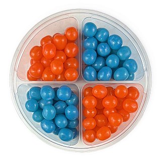 Ultimate Candy Variety Tray – Over 1 lb, Berry & Orange Sours Go Knicks Mix - Specialty Snack by Tribeca Curations