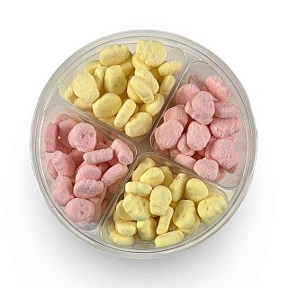 Ultimate Candy Variety Tray – Over 1 lb, Gourmet Swedish Mini Sour Foam Candy - Specialty Snack by Tribeca Curations